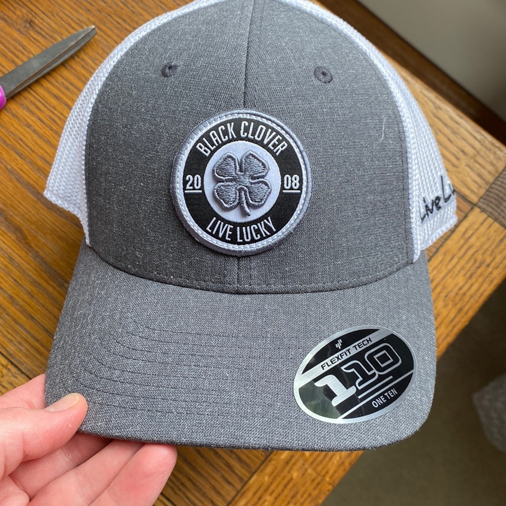 Live Lucky/black clover USA adjustable snapback hat